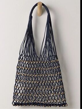 NWT Free People Wishing Well Beaded Bag